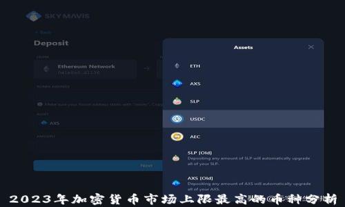 
2023年加密货币市场上限最高的币种分析